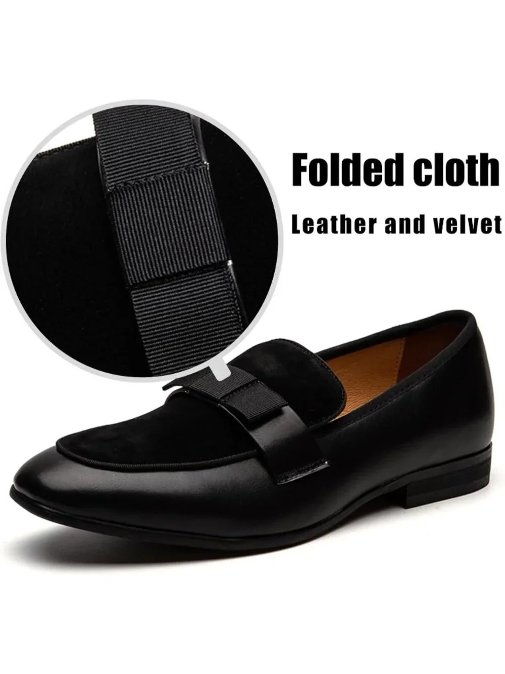 Men's Black Moc Toe Bit Loafers Slip On Dress Shoes Classic Party Fashion